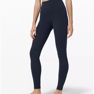 Lululemon Navy Blue Align High Rise 28” Leggings
